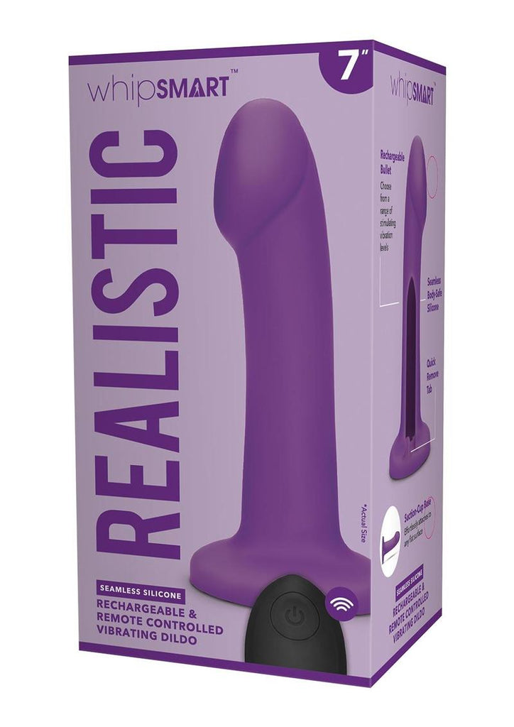 7 Remote Control Dildo - Purple