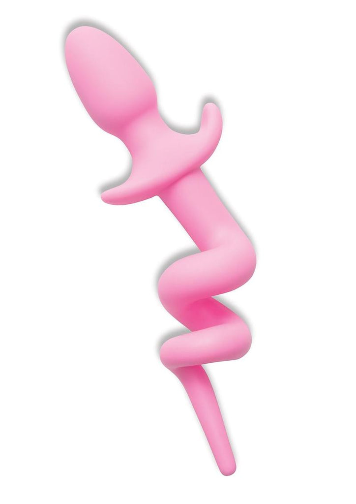 Play Tails Silicone Piggy Tail - Pink